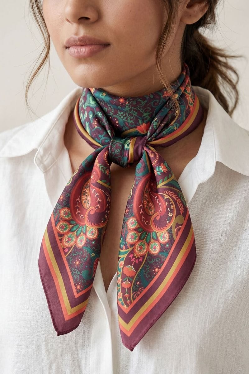Paisley Romance Scarf