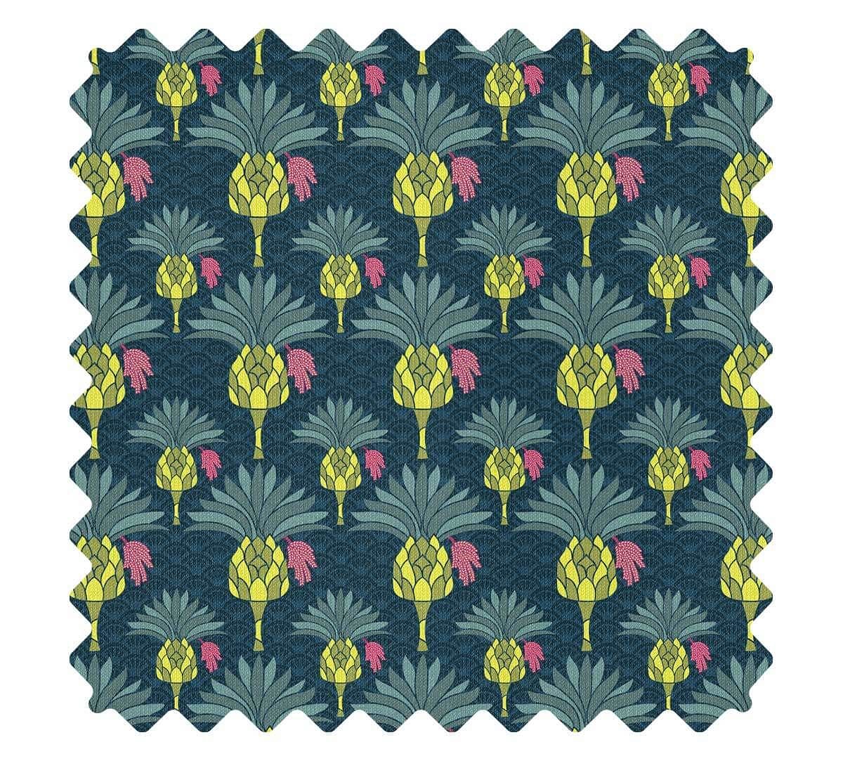 India Circus by Krsnaa Mehta Palmeria Reiteration Fabric