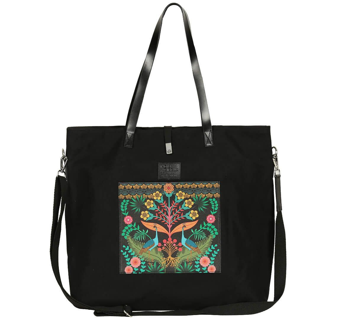 India Circus by Krsnaa Mehta Peacock Heavenly Kingdom Shoulder Bag