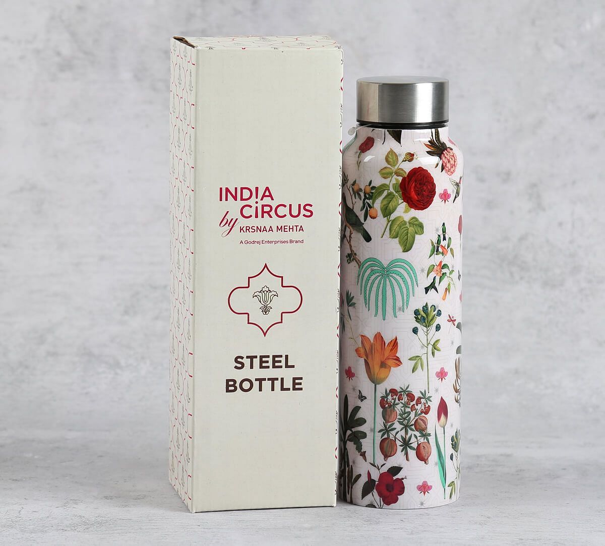 India Circus by Krsnaa Mehta Petal and Plume Big Steel Bottle