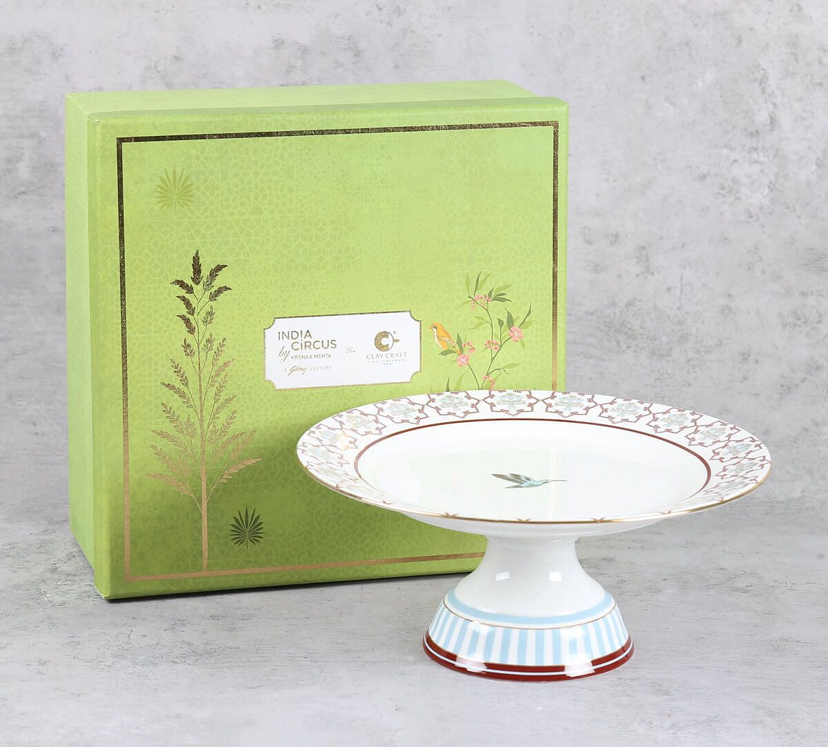 India Circus by Krsnaa Mehta Petal Perfection Cake Stand