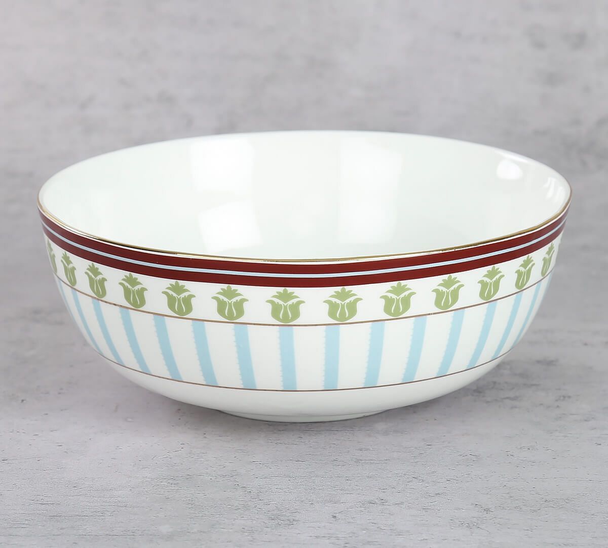 India Circus by Krsnaa Mehta Petal Perfection Serving Bowl