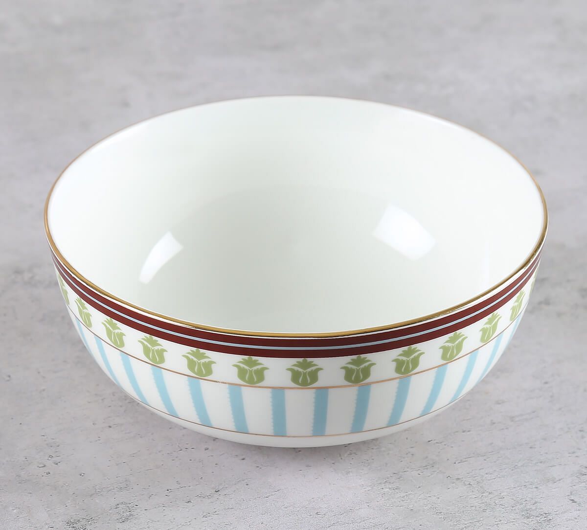 India Circus by Krsnaa Mehta Petal Perfection Serving Bowl