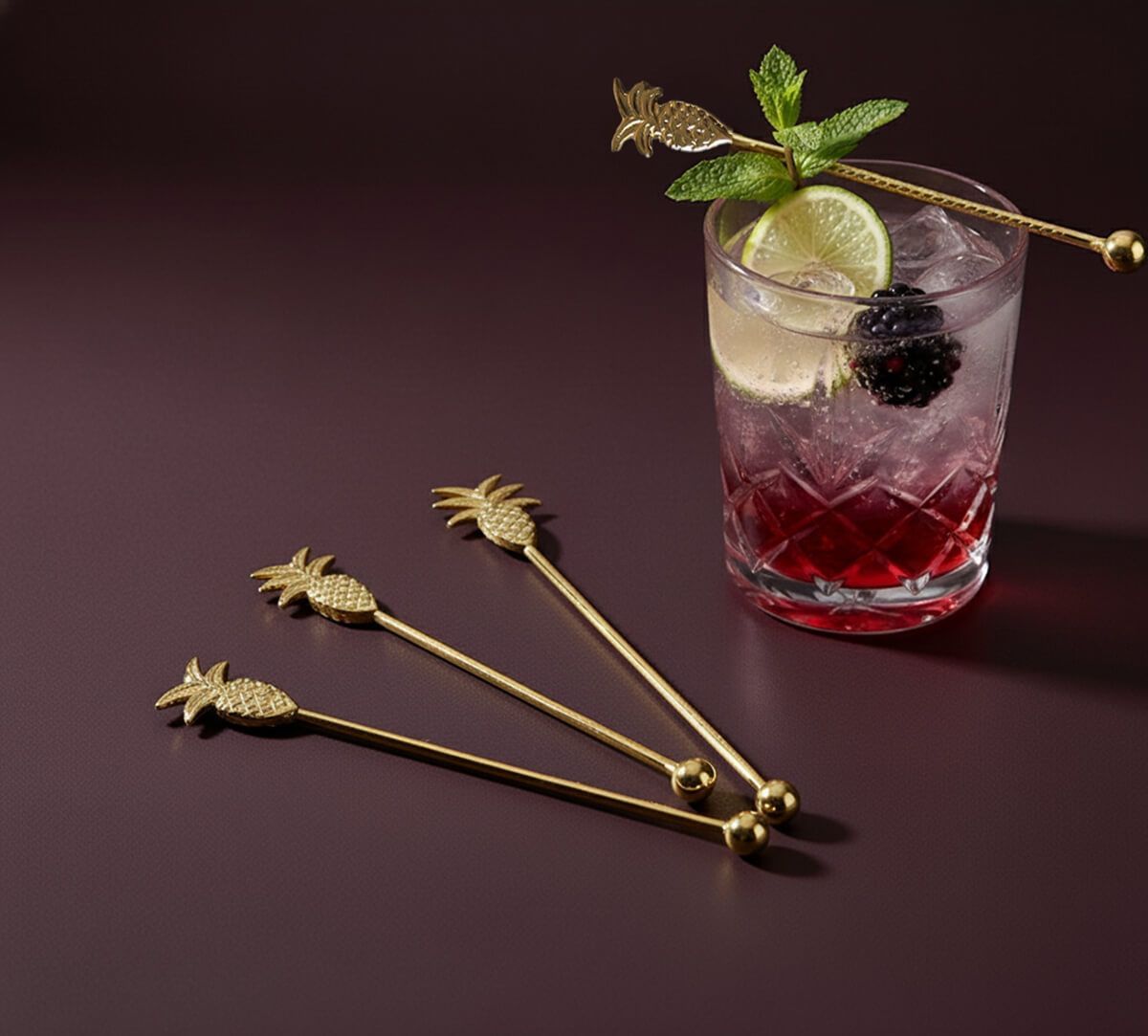 India Circus by Krsnaa Mehta Pines Stirrer Set