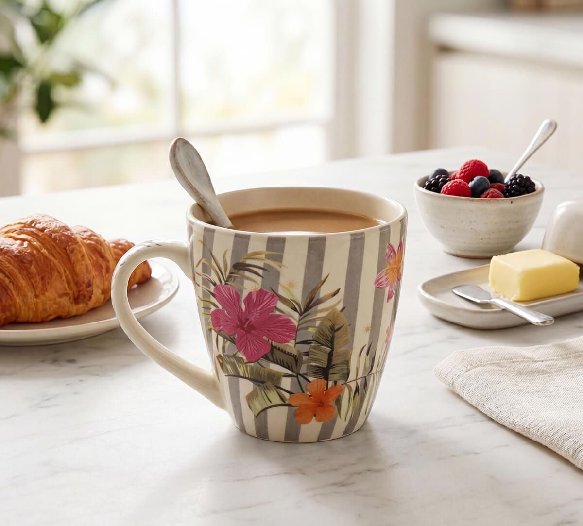 Plumerias Plume Coffee Mug