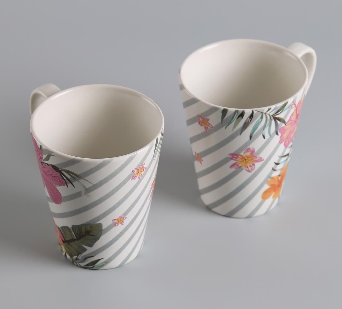 Plumerias Plume Coffee Mug Set of 2
