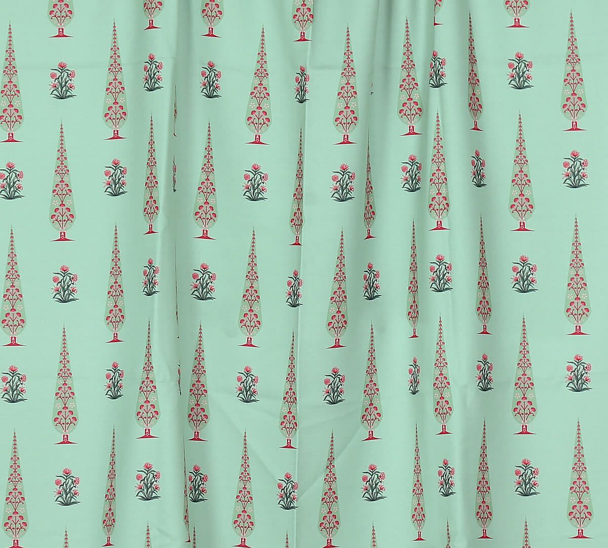 India Circus by Krsnaa Mehta Poppy Conifer Fabric