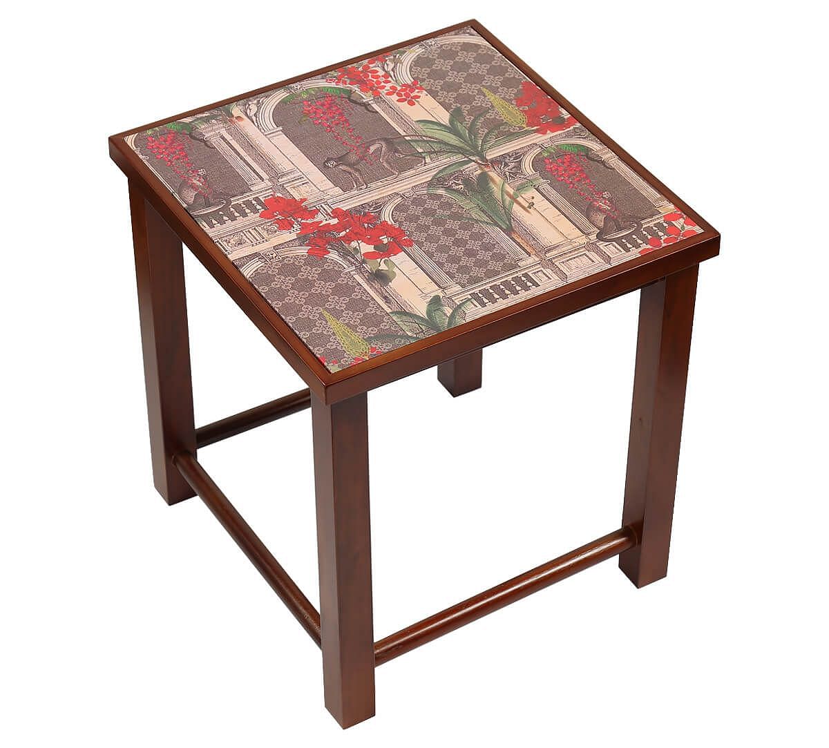 India Circus by Krsnaa Mehta Pretty Monkey Mischief Nesting Table