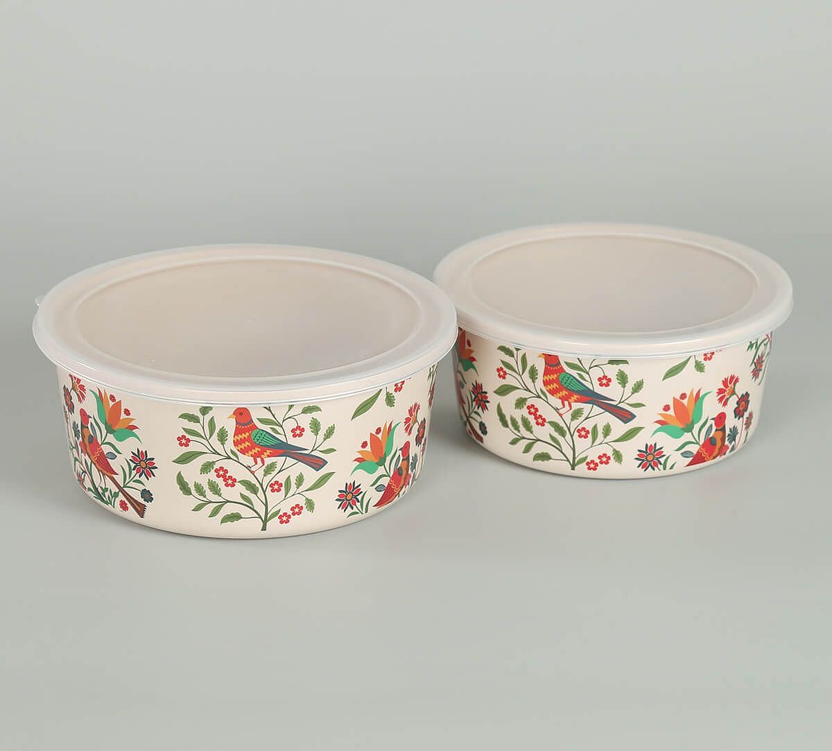 India Circus by Krsnaa Mehta Psittacines Enquiry Big Container set of 2