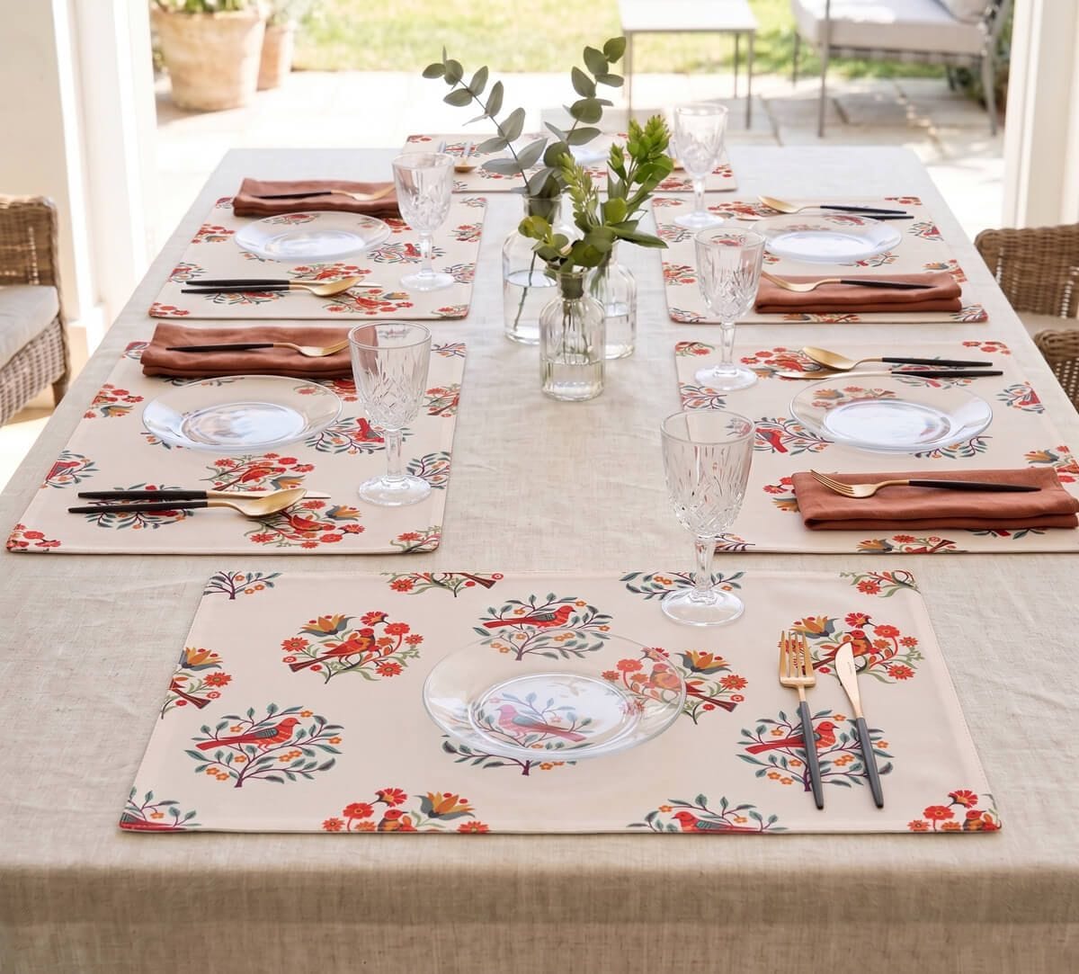 Psittacines Enquiry Table Mats set of 6