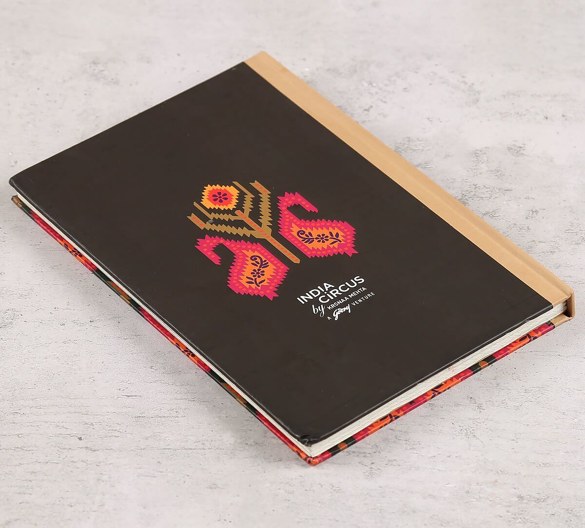 India Circus by Krsnaa Mehta Quivering Sublime A5 Notebook