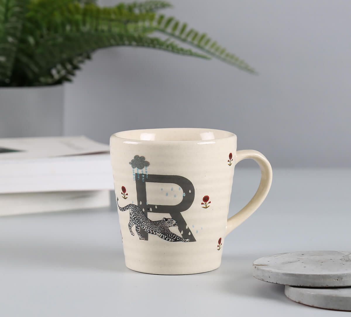 India Circus by Krsnaa Mehta Raining Rainforest Coffee Mug