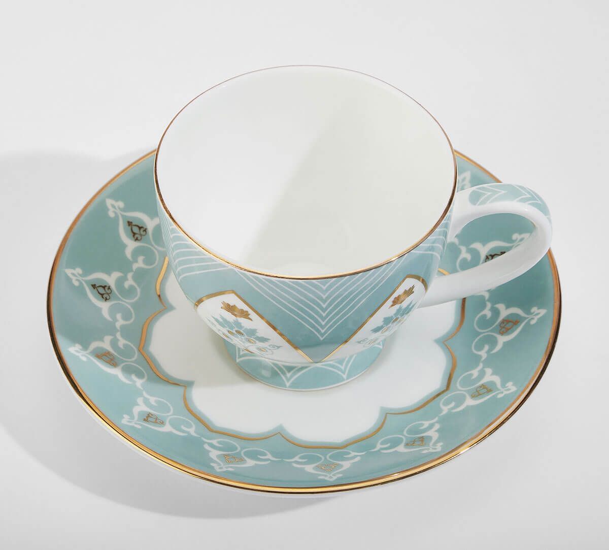 India Circus by Krsnaa Mehta Regal Romance Cup & Saucer Set of 6
