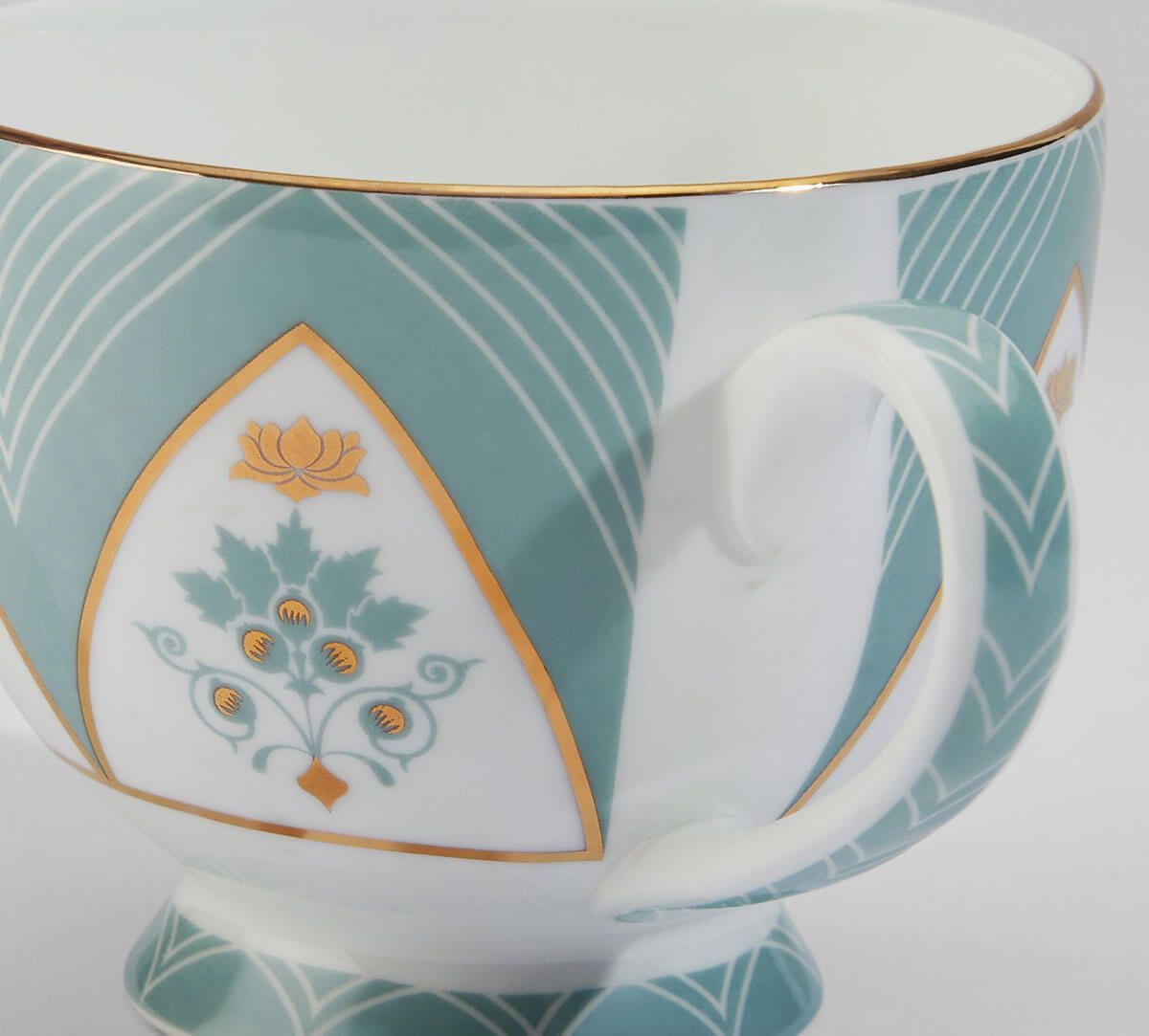 India Circus by Krsnaa Mehta Regal Romance Cup & Saucer Set of 6