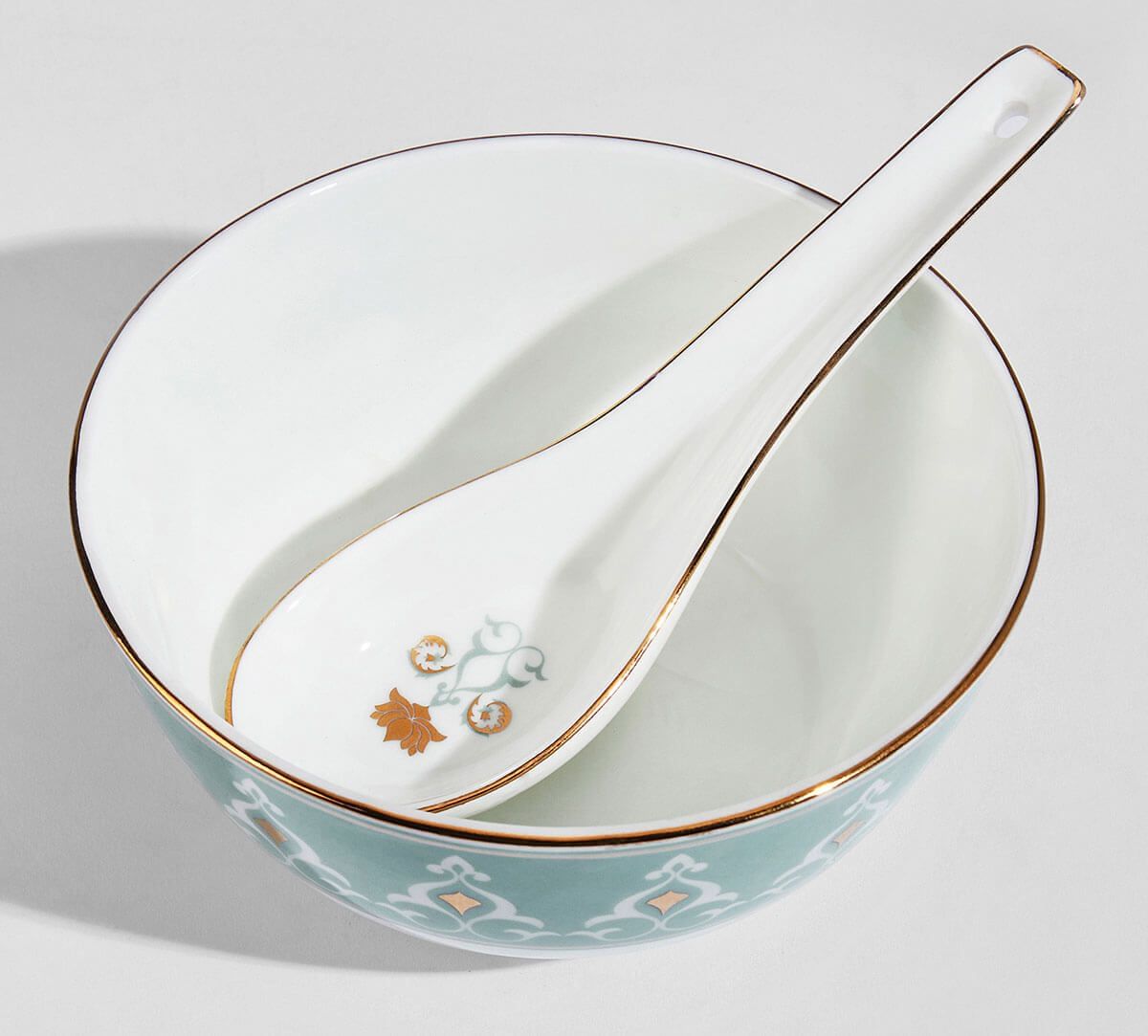 India Circus by Krsnaa Mehta Regal Romance Soup Bowl Set