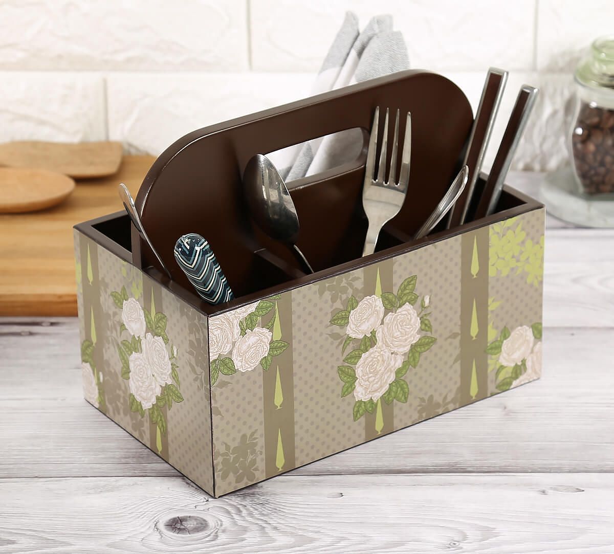 India Circus by Krsnaa Mehta Rose Alba's Tenor Cutlery Holder