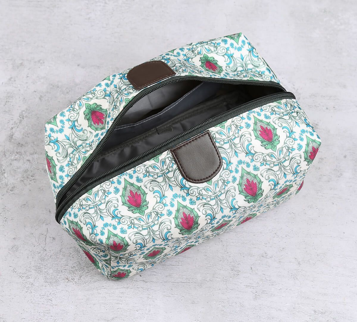 India Circus by Krsnaa Mehta Rosebuds of Damask Utility Pouch