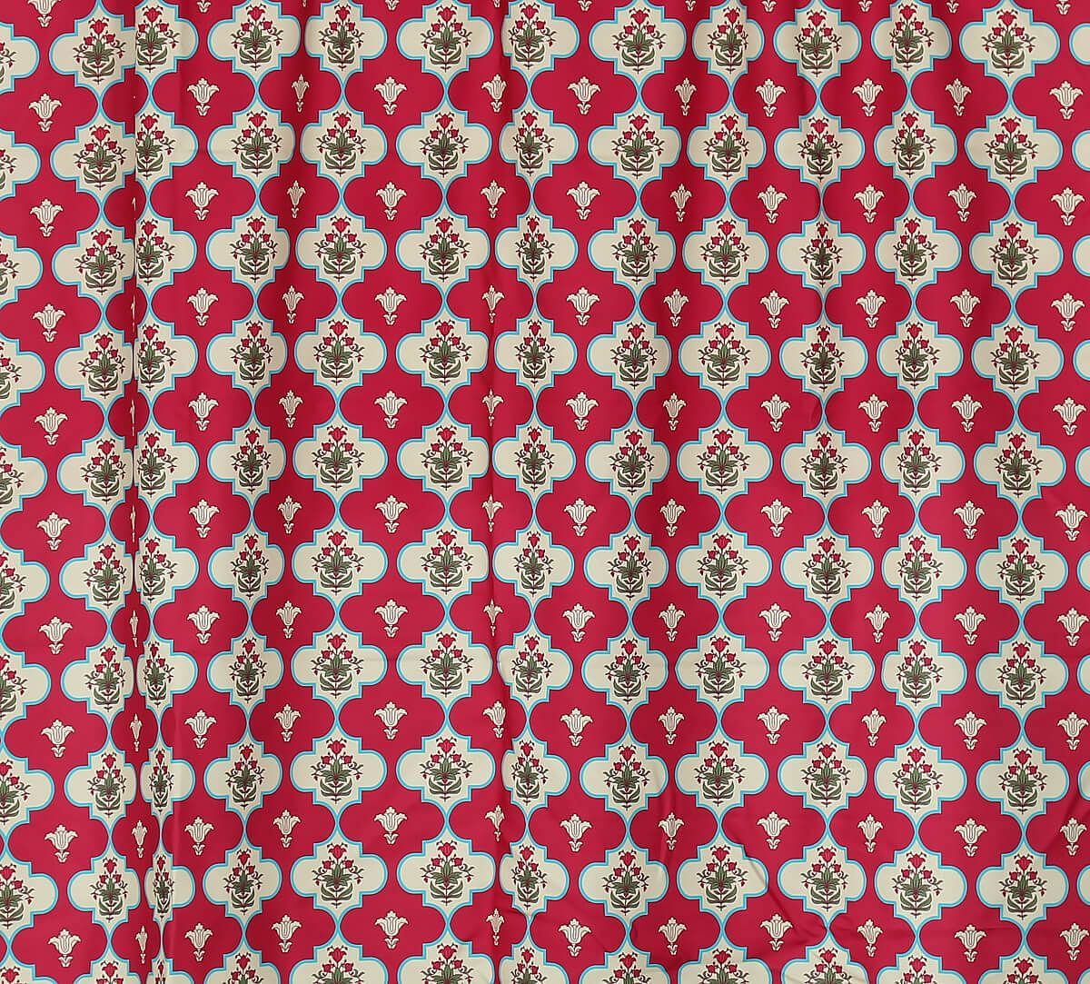 India Circus by Krsnaa Mehta Ruby Lattice Treasures Fabric