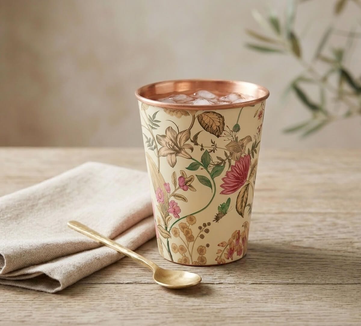 Rustic Realm Copper Tumbler Big