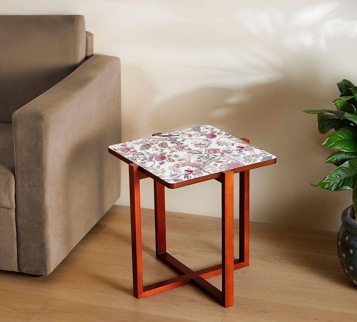 India Circus by Krsnaa Mehta Rustic Realm Square Table