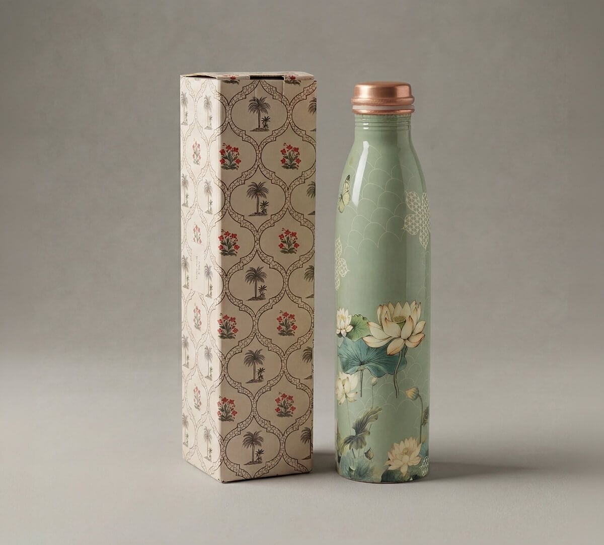Sage Serenity Copper Bottle