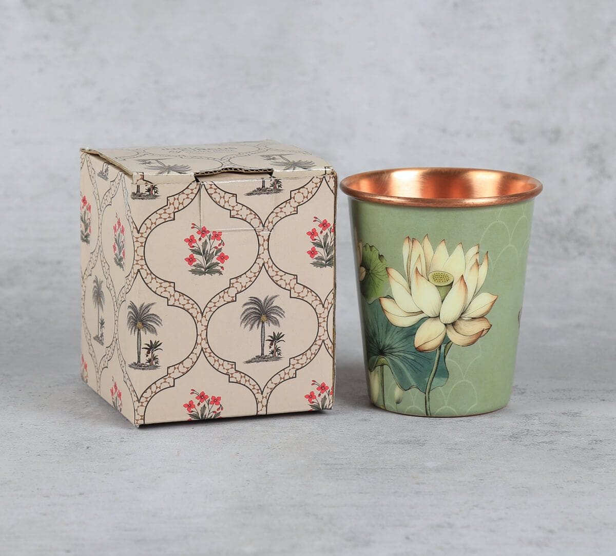 Sage Serenity Copper Tumbler Small