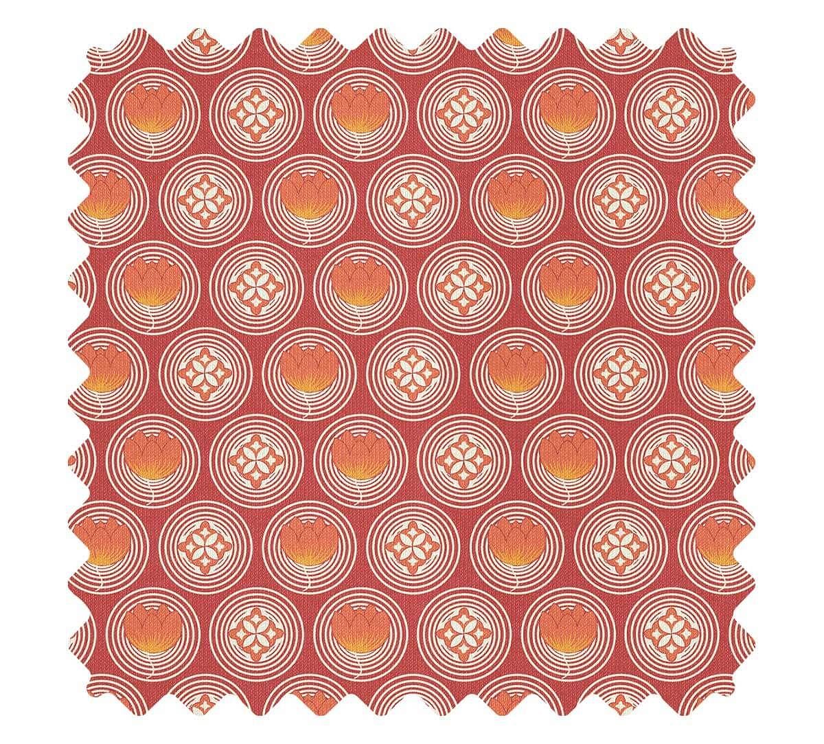 India Circus by Krsnaa Mehta Scarlet Sphere Fabric