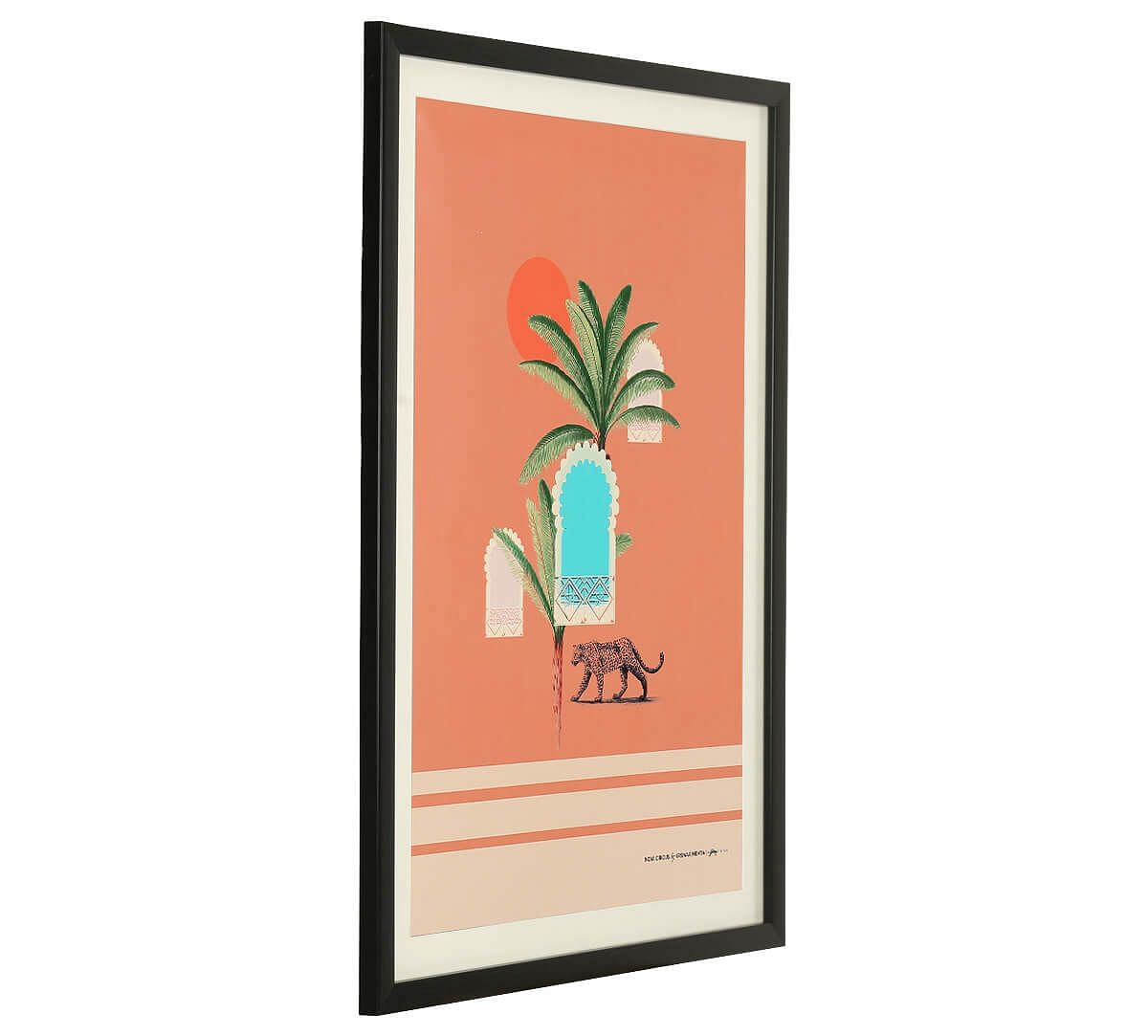 India Circus by Krsnaa Mehta Scenic Landscapes Framed Wall Art