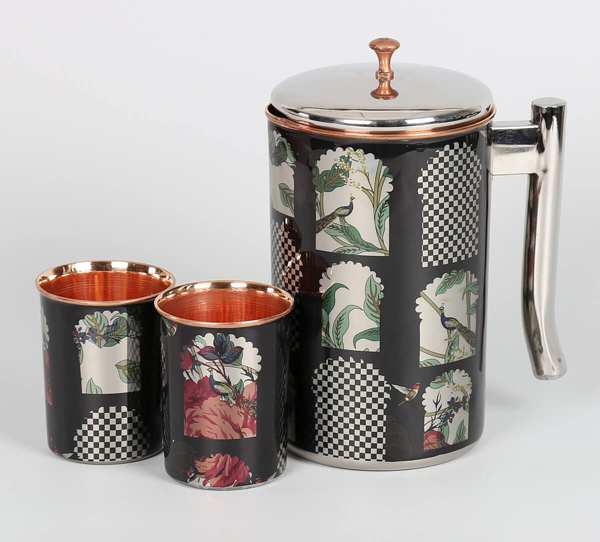 India Circus by Krsnaa Mehta Signature Windows Jug & Tumbler Set