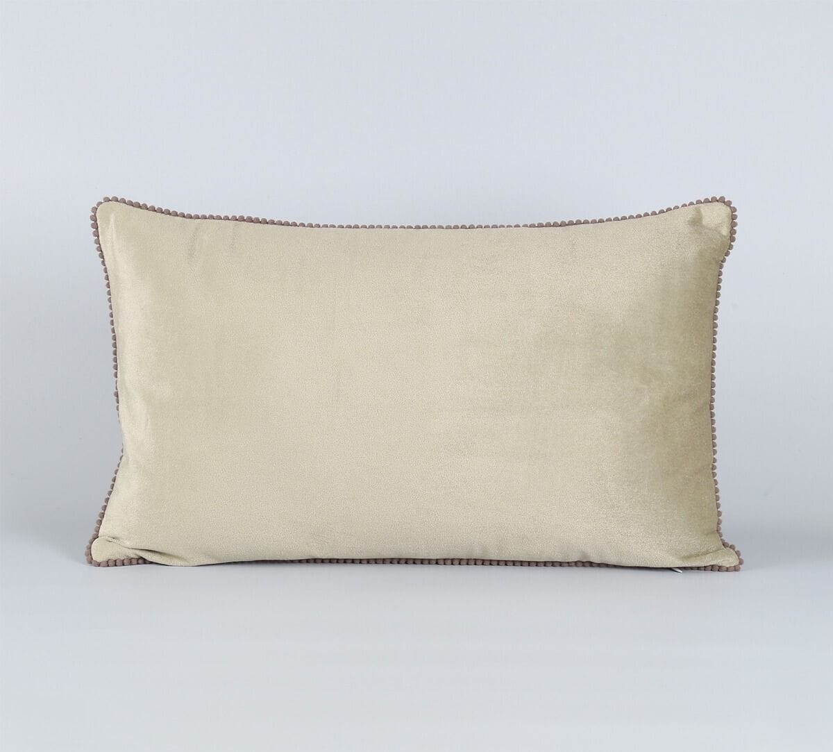 Symmetry & Symphony Micro Velvet Cushion Cover