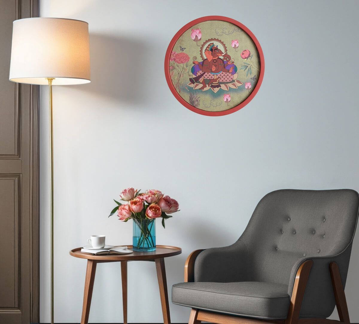 India Circus by Krsnaa Mehta Tamaras Ekdantay Wall Deco Plate