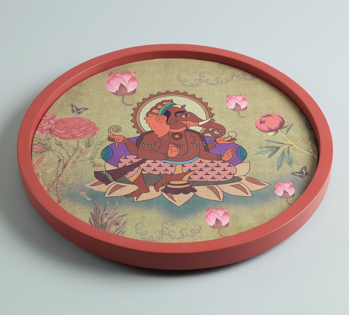 India Circus by Krsnaa Mehta Tamaras Ekdantay Wall Deco Plate