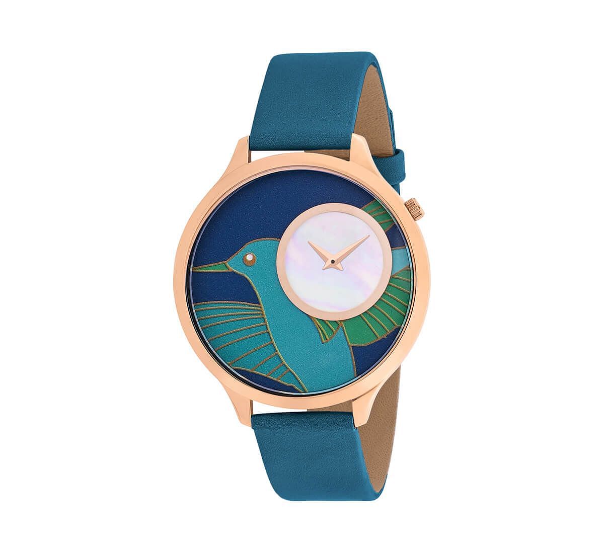 India Circus by Krsnaa Mehta Teal of Humming Wrist Watch