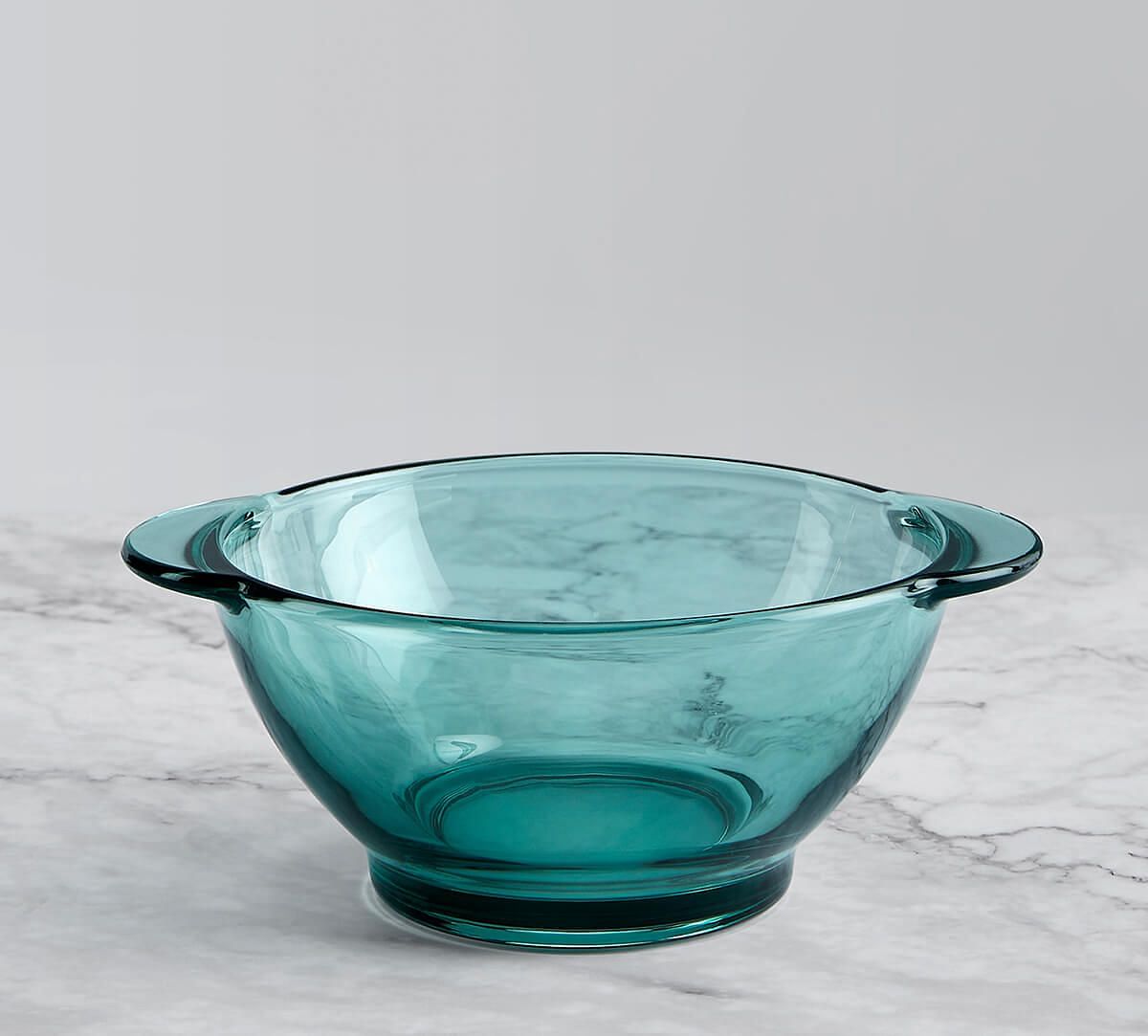 India Circus by Krsnaa Mehta Teal Snack Bowl Set of 2