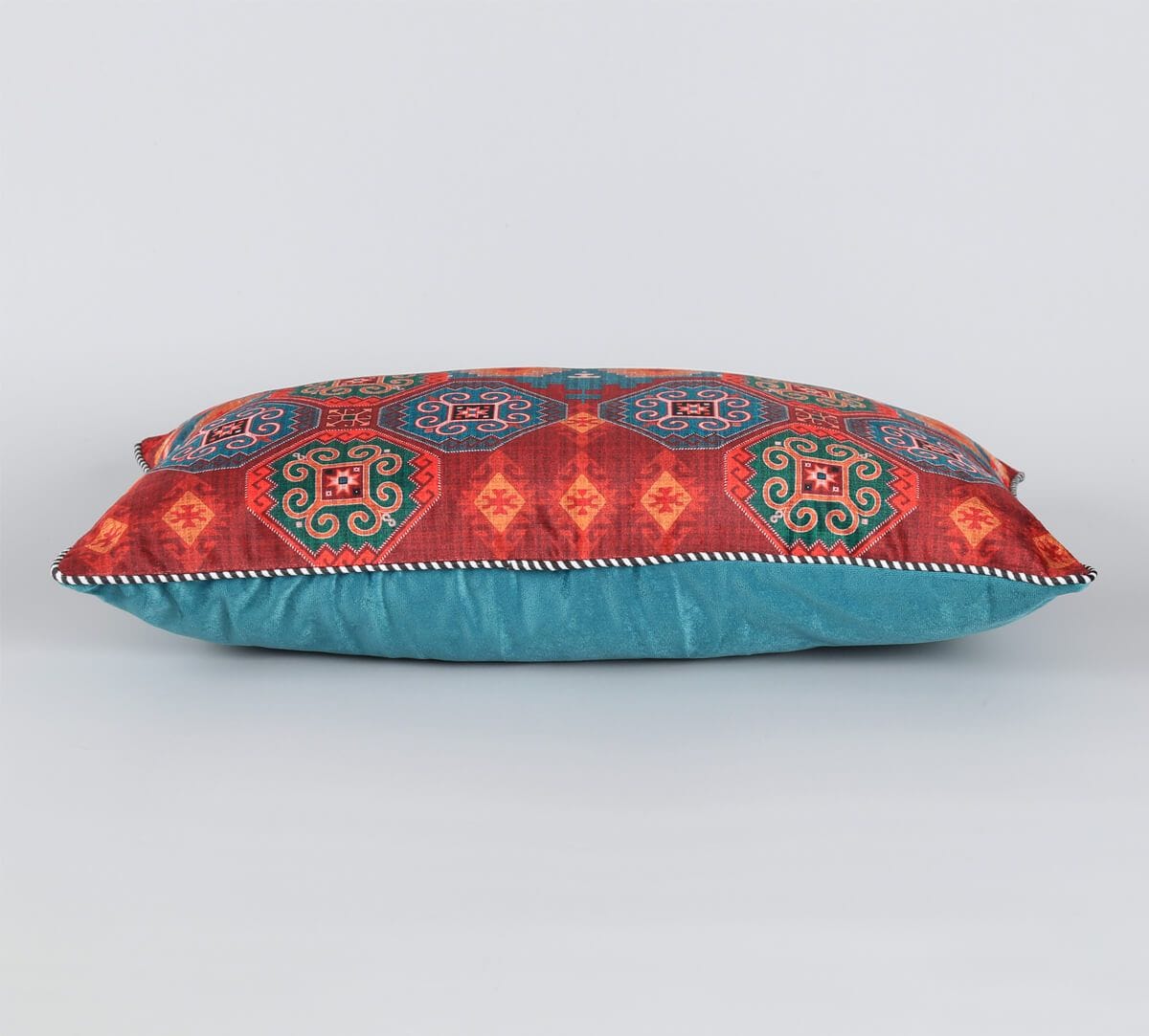 The frozen fountain Micro Velvet Cushion Cover