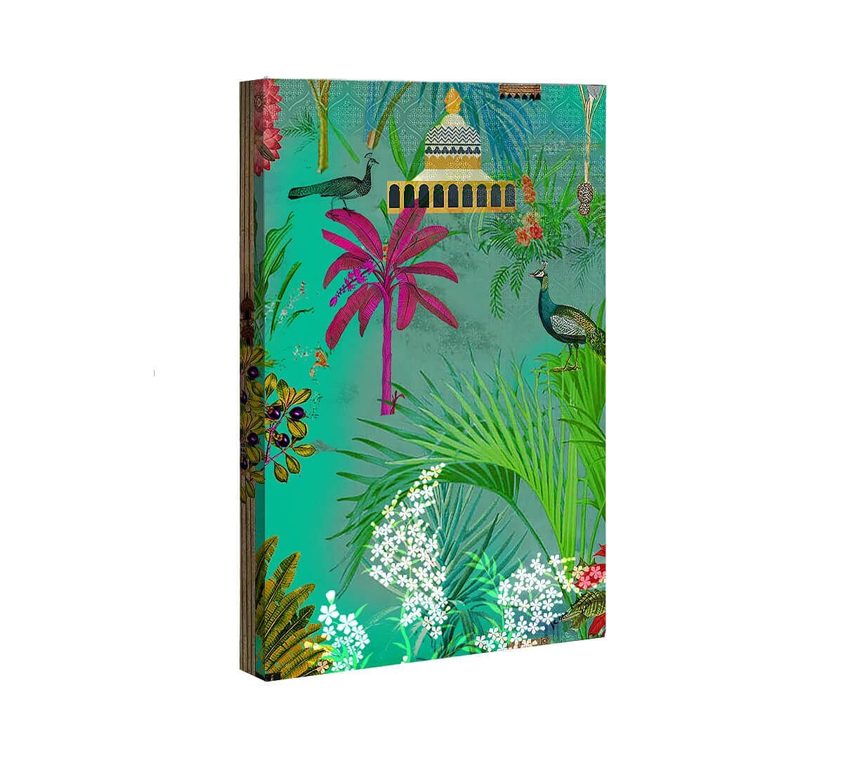 India Circus by Krsnaa Mehta The Peacock Throne Canvas Wall Art