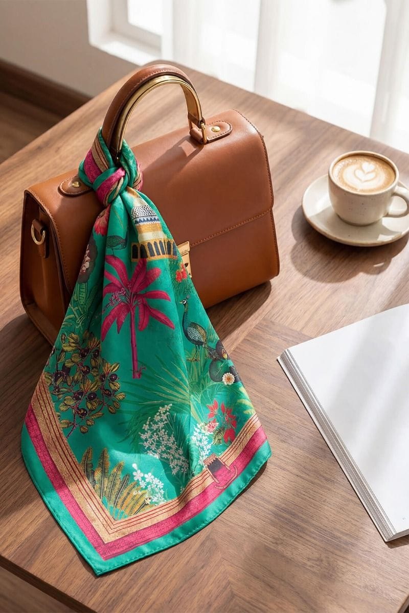 The Peacock Throne Scarf