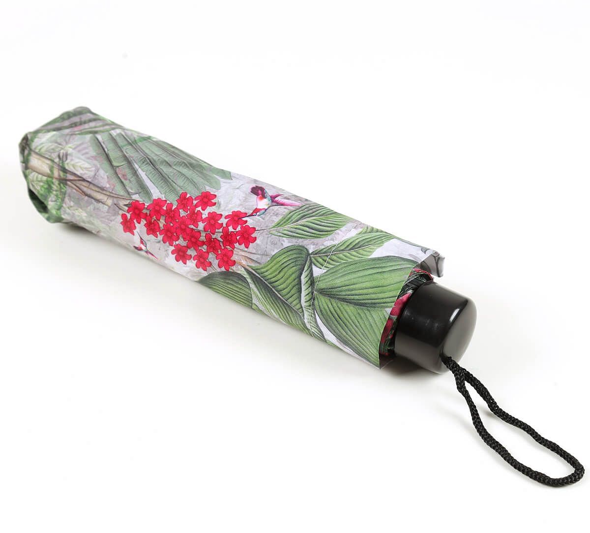 India Circus by Krsnaa Mehta Tropical View 3 fold Umbrella