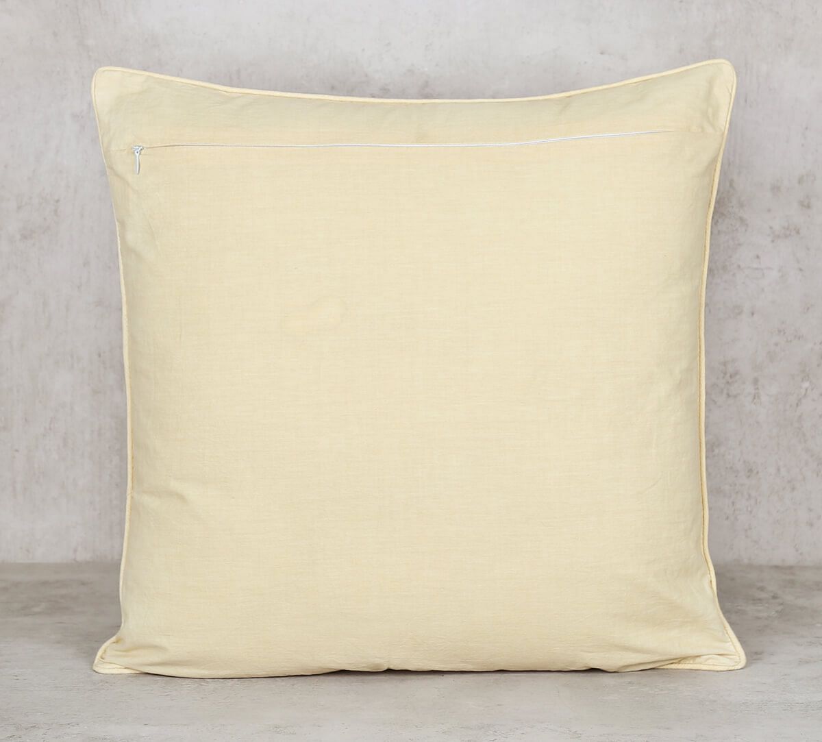 India Circus by Krsnaa Mehta Tusker Tropics Cotton Poplin Cushion Cover