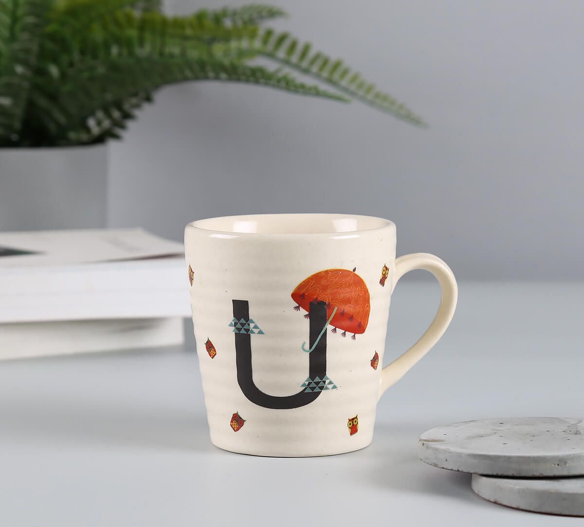 India Circus by Krsnaa Mehta Umbrella On Coffee Mug