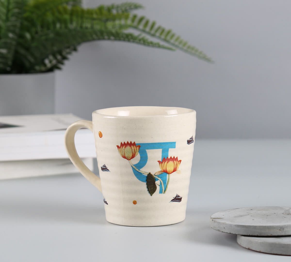 India Circus by Krsnaa Mehta Yogic Yields Coffee Mug