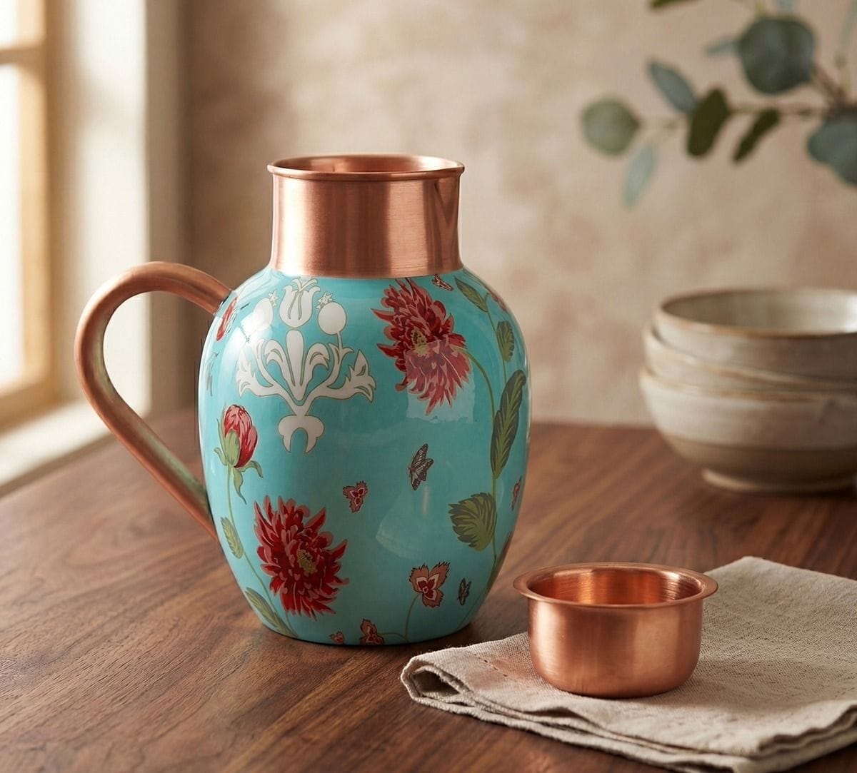 Zinnian Jazz Copper Jug Set