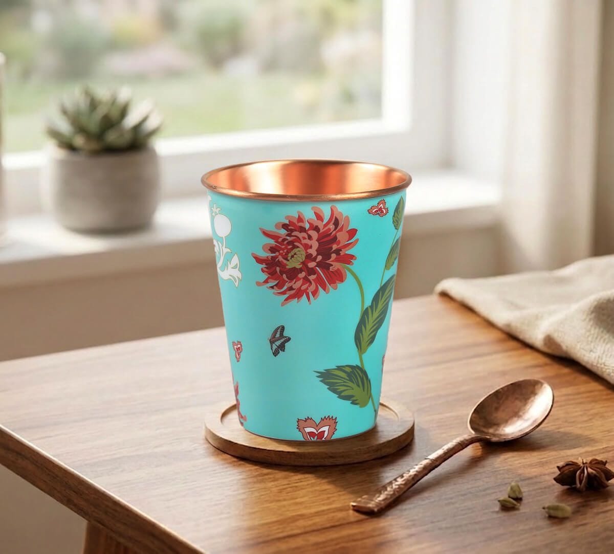 Zinnian Jazz Copper Tumbler Big