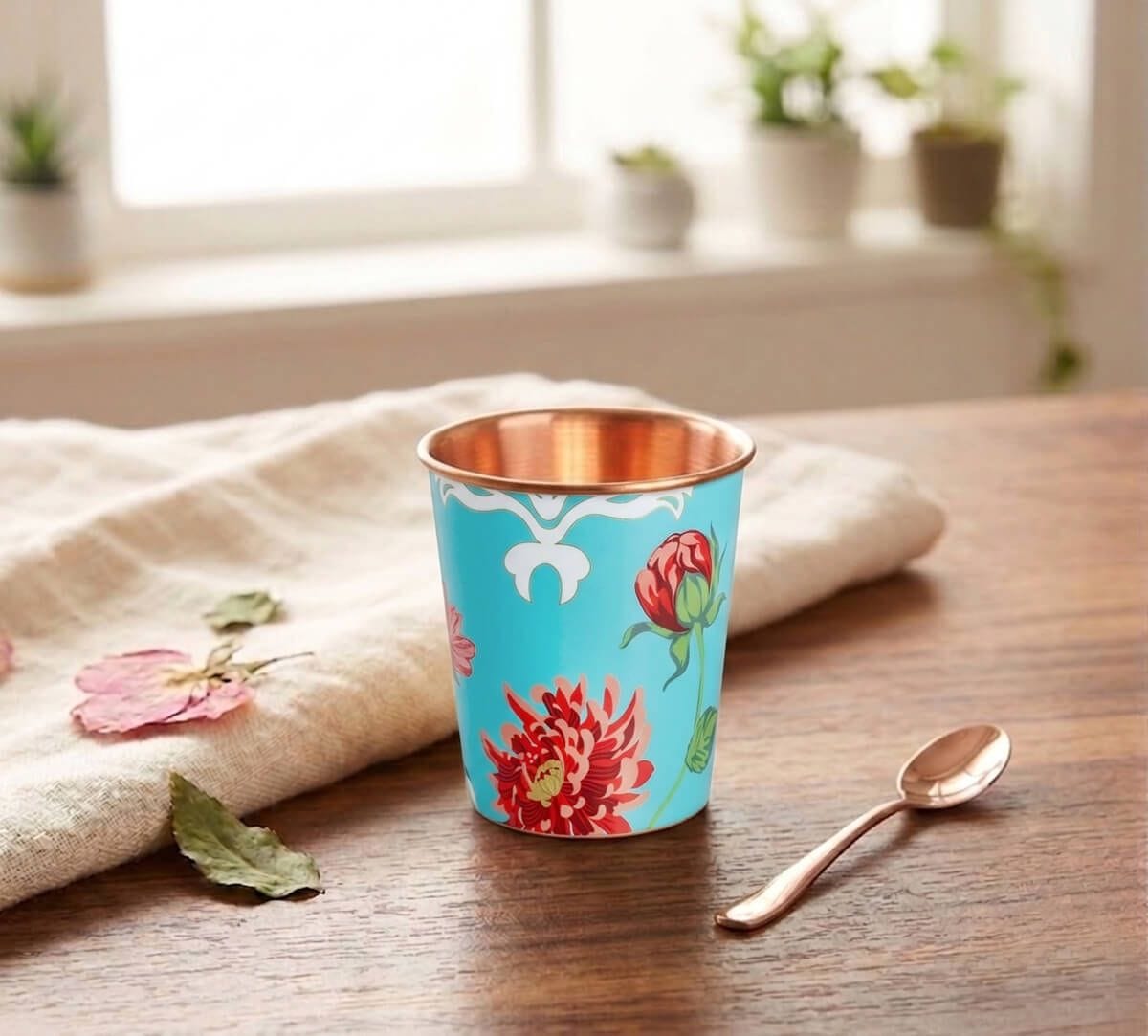 Zinnian Jazz Copper Tumbler Small