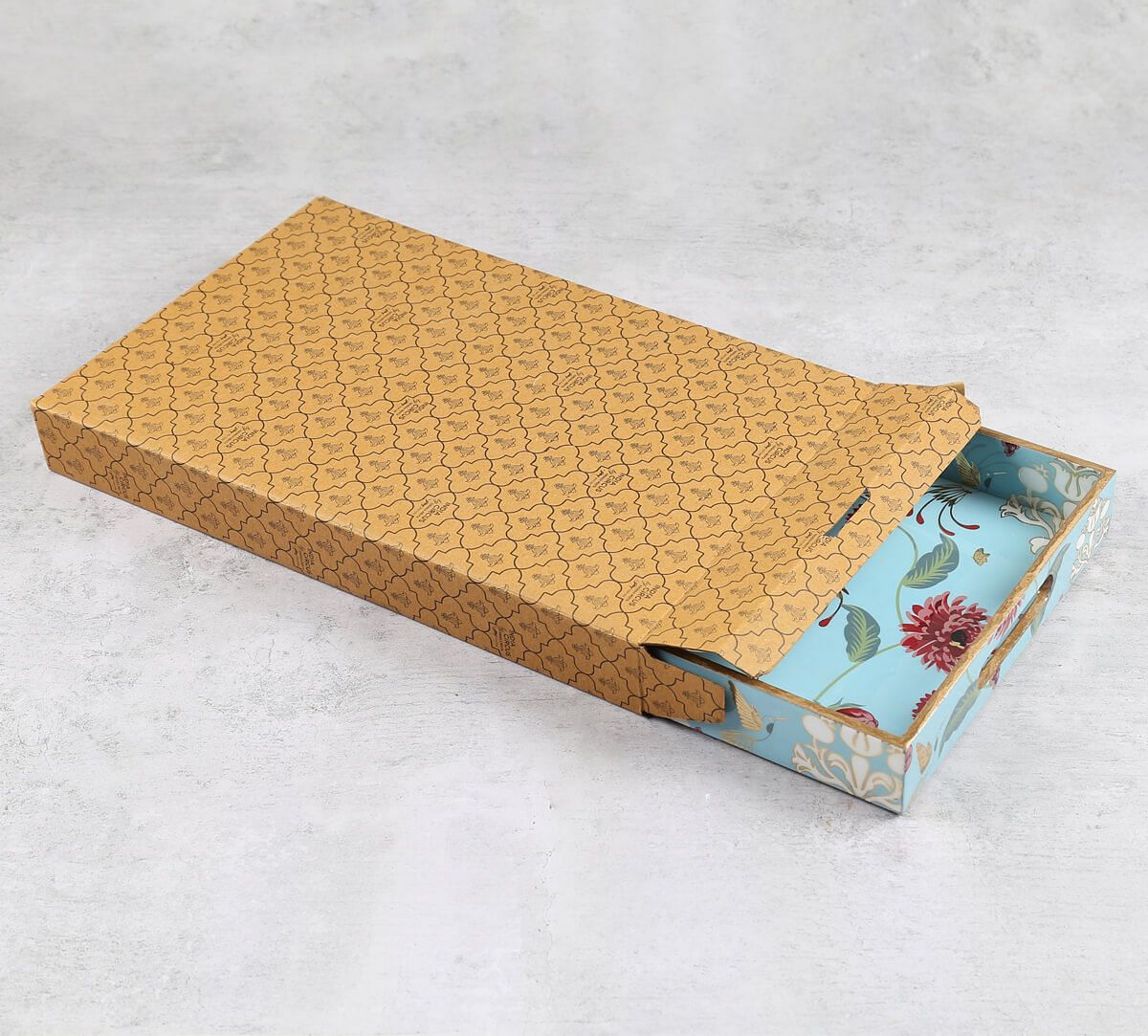 India Circus by Krsnaa Mehta Zinnian Jazz MDF Rectangle Tray