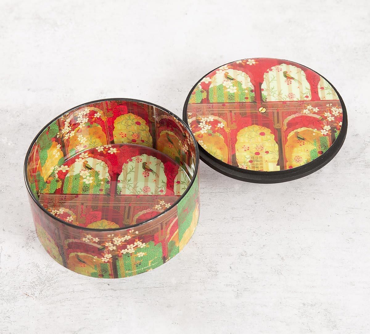 India Circus Capacious Corridor Round Storage Box