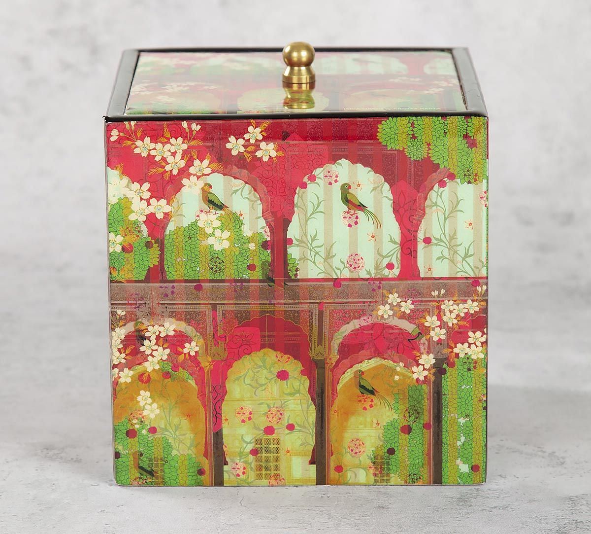 India Circus Capacious Corridor Square Storage Box