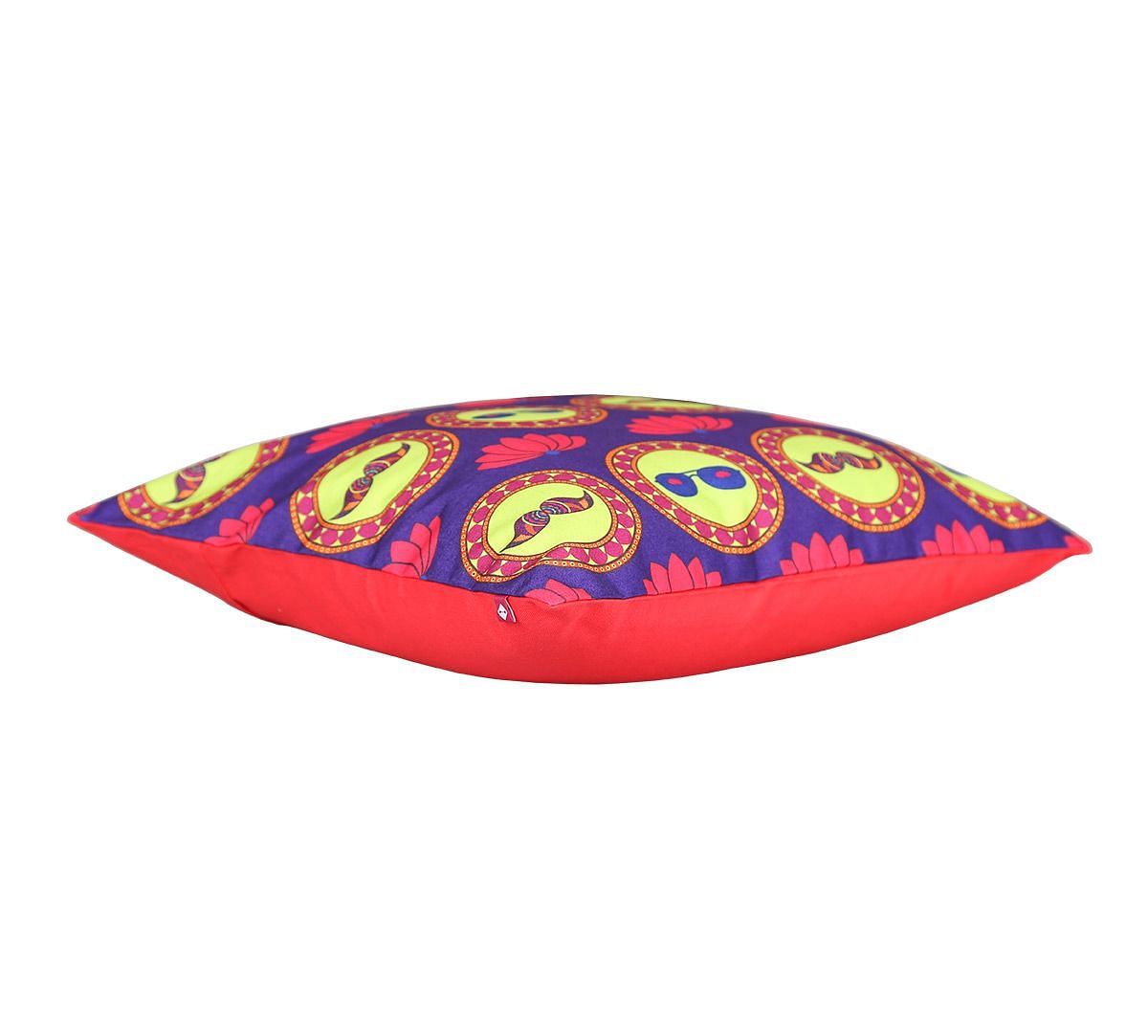 India Circus C'est La Vie Canvas Blend 16 x 16 Cushion Cover 