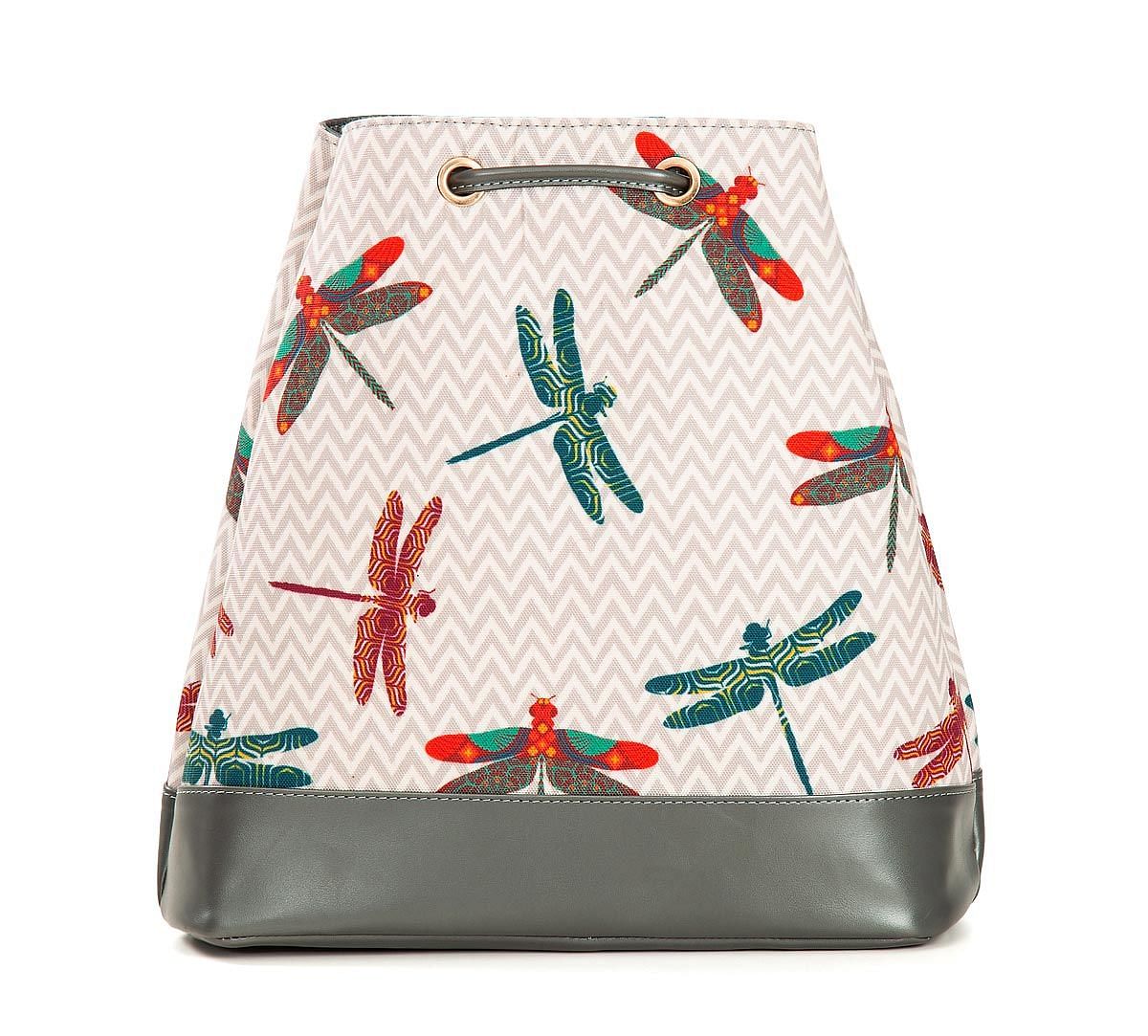 India Circus Chevron Butterflies Hobo Bag