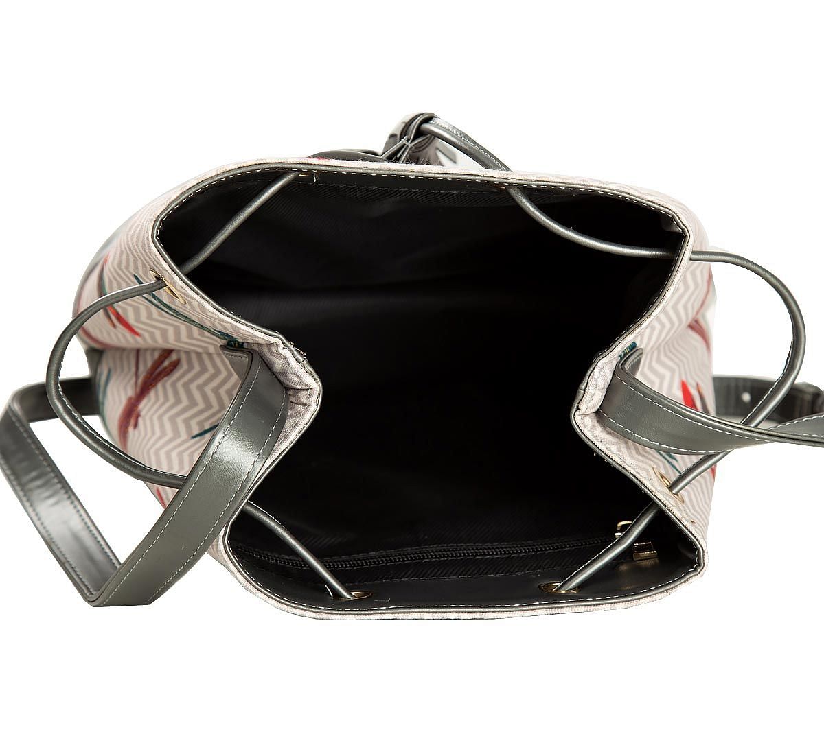 India Circus Chevron Butterflies Hobo Bag